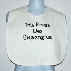 Bride bib, wedding accessory, bride gift